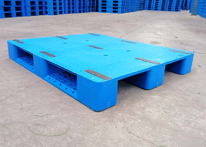 1210川字平板塑料托盤實(shí)拍